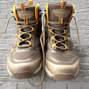 Eddie Bauer Men’s Size 10 Medium Rampart Ridge Trail Boots Memory Foam Gorpcore